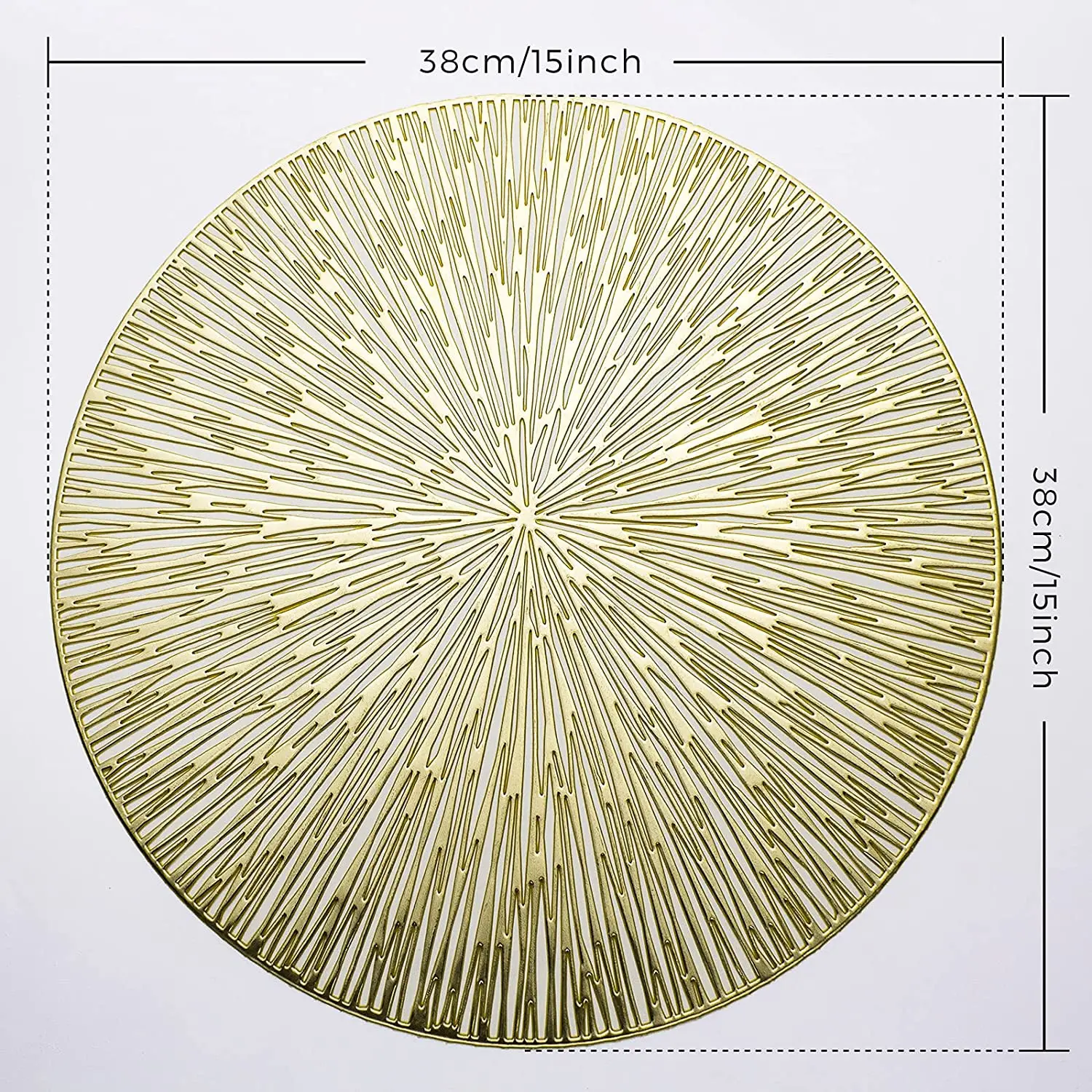 Tabletex Hollow Out Serving Napkins for Cutlery Placemats for Table PVC Track on the Table Napkins Coasters Wedding Decorative