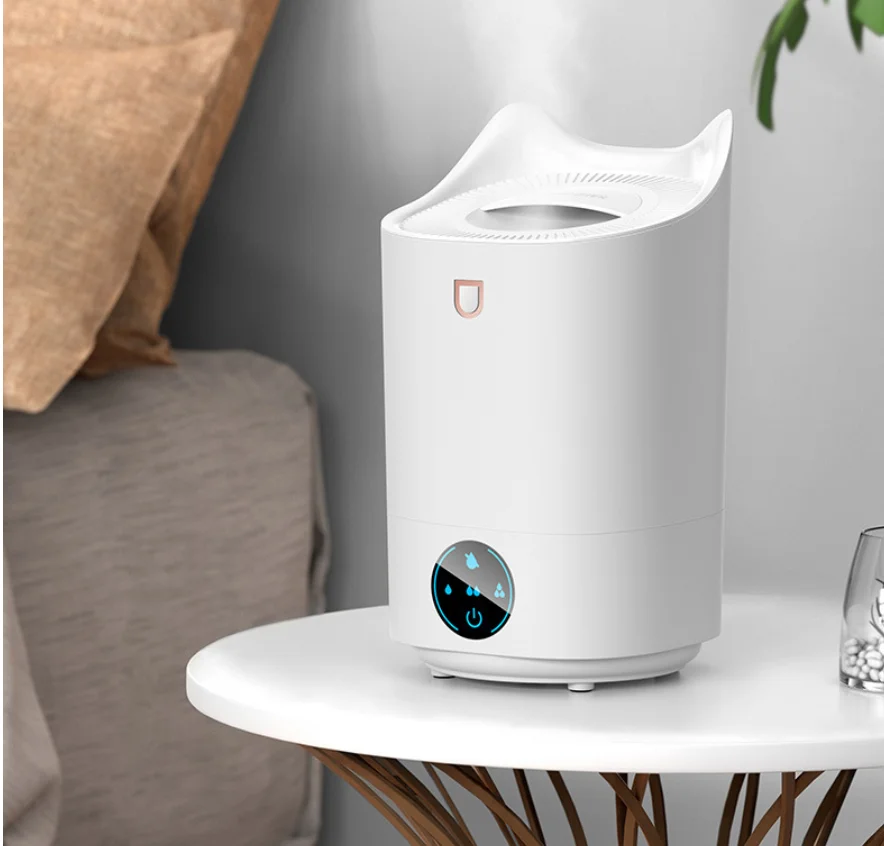 Humidificateur D'air Vankarr 5L Ultra Silencieux - Pour Chambre Bébé Et Bureau - Avec Aromathérapie