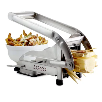 Custom S003 Stainless Steel Meat Chips Slicer Potato Cutter Potato Slicing Machine Home Kitchen Tools Manual French Fries Cutter