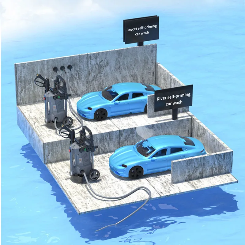 Portable High Power Car Washing Machine Mobile Car Washer Water Gun