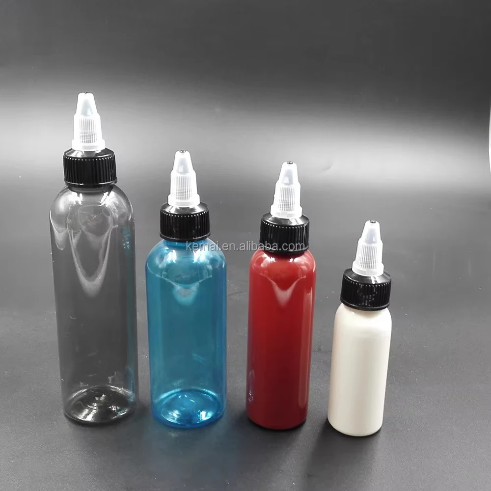 Customizable 120ml 150ml Clear PET Plastic Cylinder Sauce Squeeze Bottle With Leak Proof Pointed Spout Cap for Ketchup Honey supplier