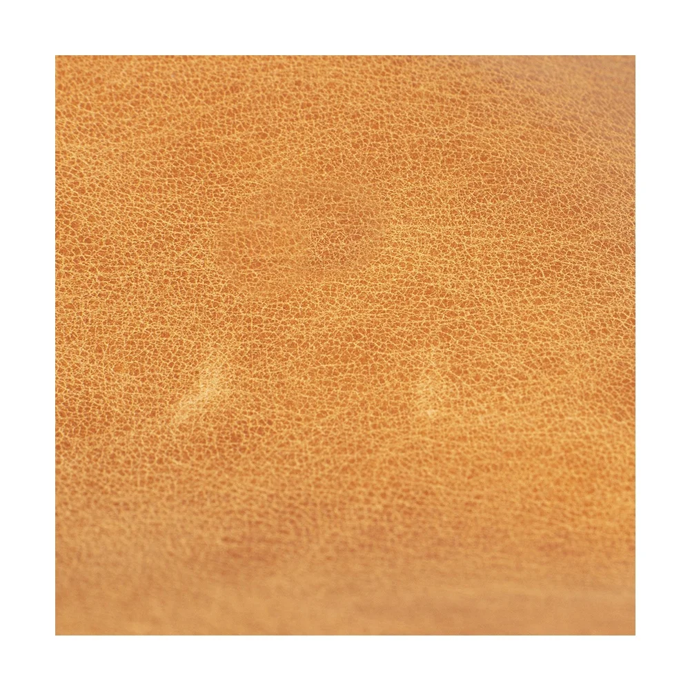 Genuine full grain nubuck aniline leather, 1.0~1.2mm, slightly oliy touching with vintage atmosphere