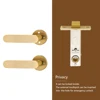 Ottone - Set di serrature per la privacy