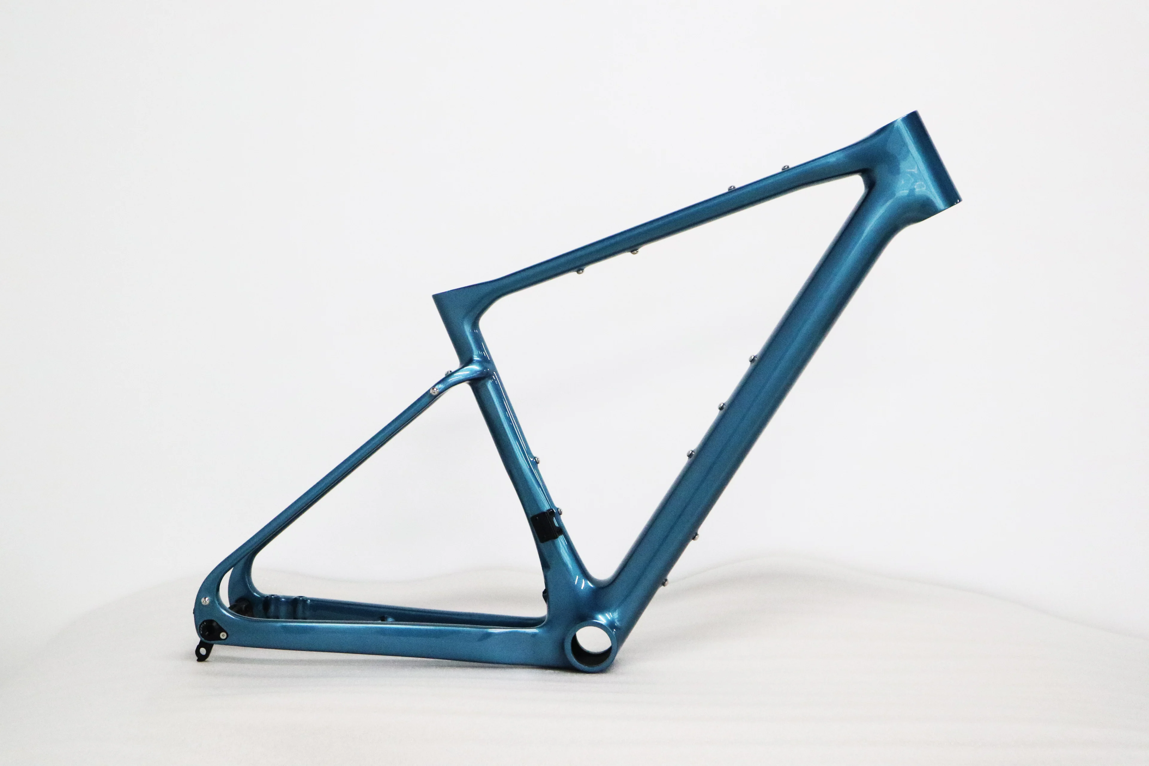 Cuadro de bicicleta de carretera de carbono 700C, Marco superligero OEM de 49cm con freno de disco en venta