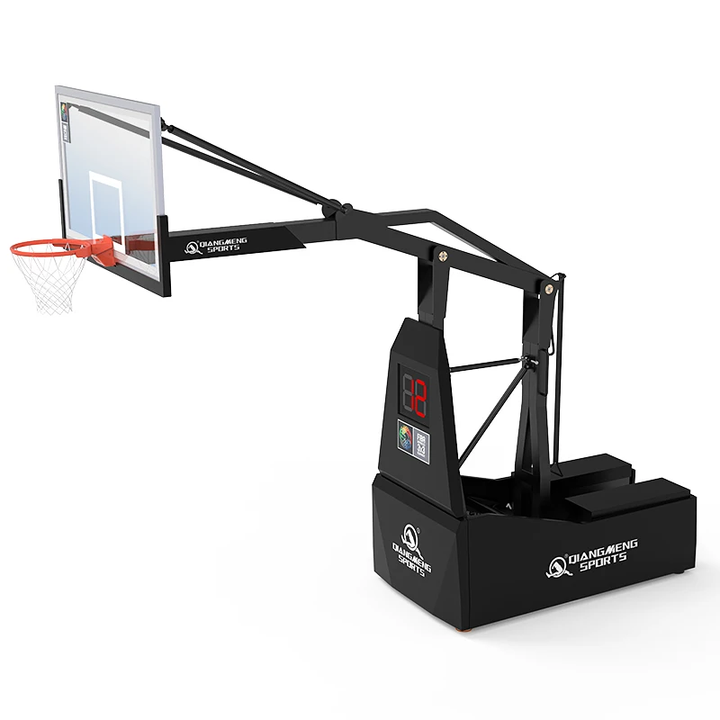 Outdoor Professional Basketball Equipment Fiba Portable Spring Fold