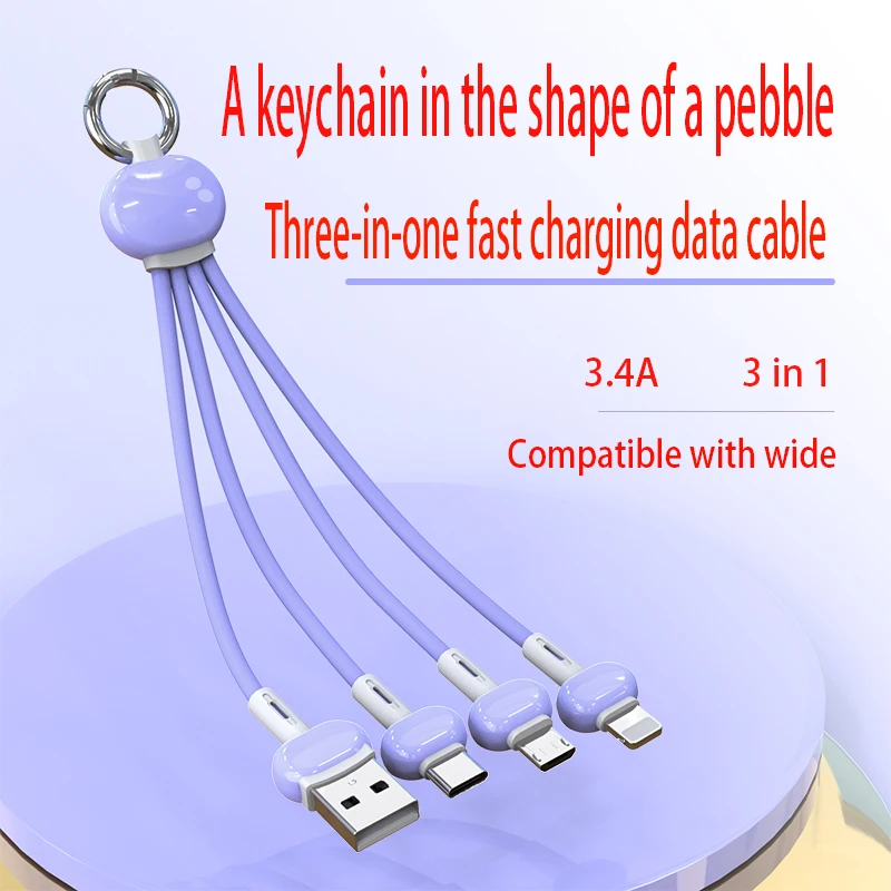 Charging Cable 3 In 1 3C Electronic Consumer Products Manufacture