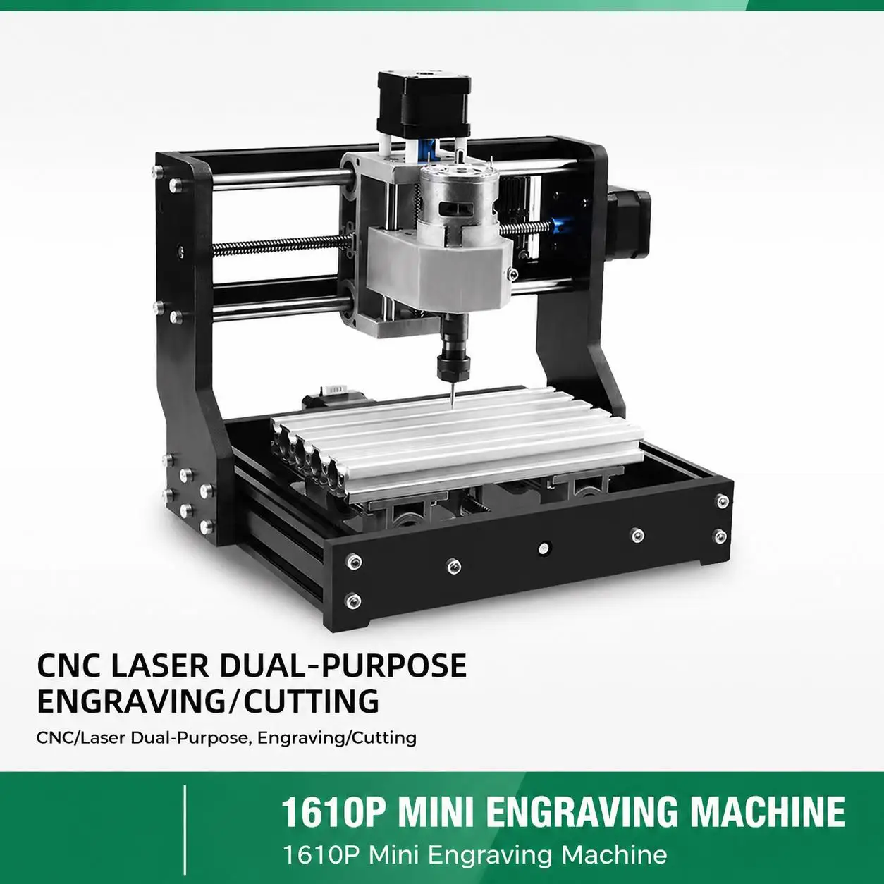 TEBAK  Laser Engraving Machine PMW Control Wood Router Mini CNC 1010Desktop Engraving Milling Laser Machine
