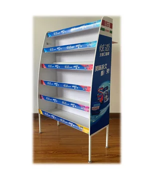 Custom Design Double-Sided Light Duty Display Stands Supermarket Shelves & Snack Racks OEM Manufacturing Services Available