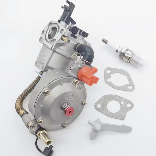 Free sample 2023 dual fuel natural gas carburetor suitable for GX160 GX200 2KW 3KW LPG generators carburetor