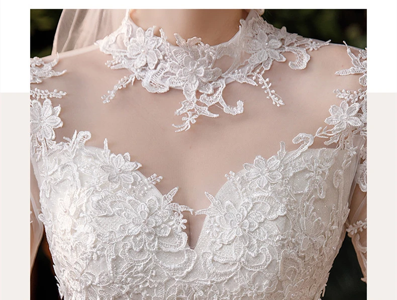 2022 Hot White Short Vestidos De Fiesta Largo Elegante Wedding Anniversary  Dresses Wedding Dress Plus Size Fat Large