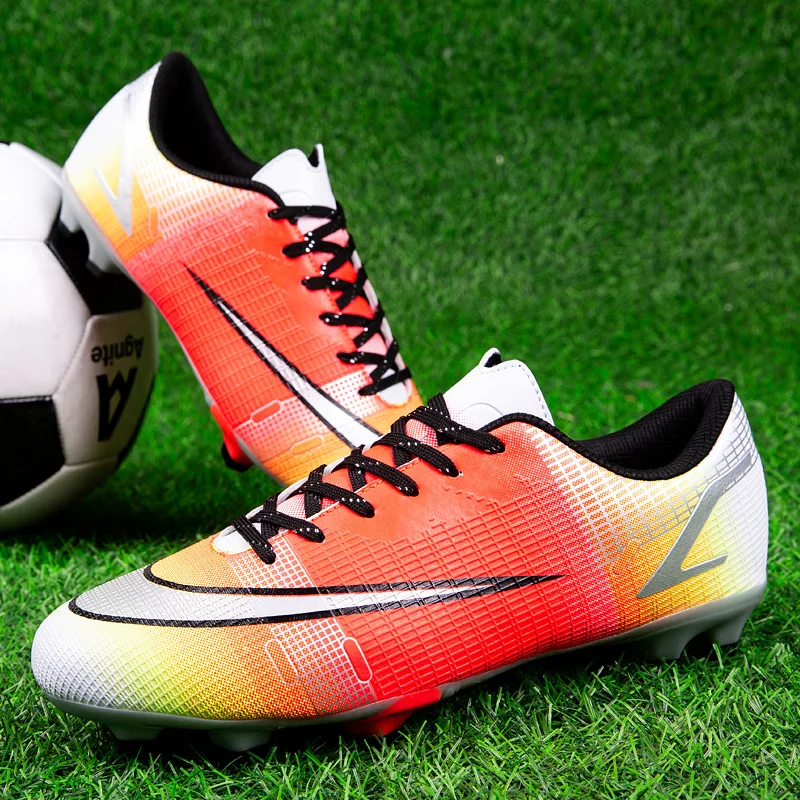 Изготовленные На Заказ Футбольные бутсы фабрика для подростков тренировочная футбольная спортивная обувь Zapatos de Futbol Shoes Tacos De Futbol