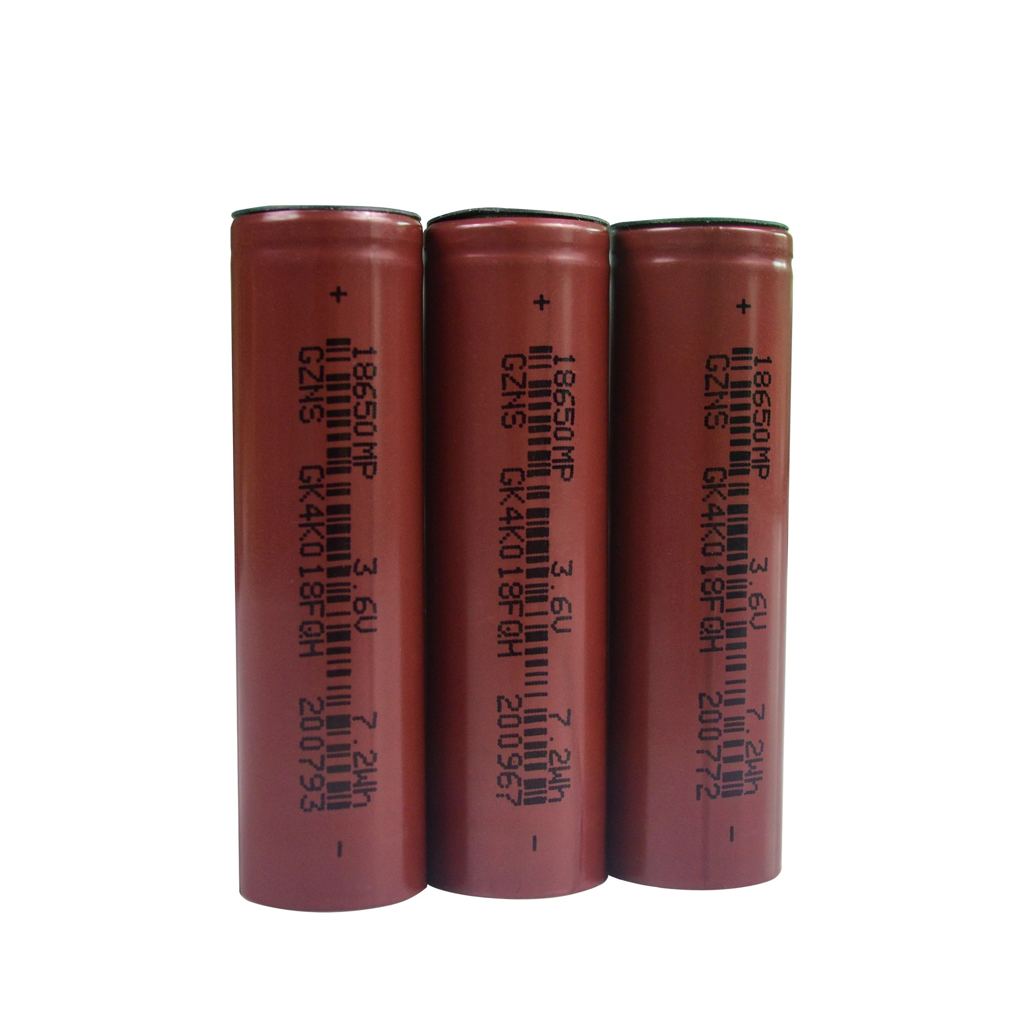 2025 AUG Großhandel Beliebte NCM Lithium-Batterie 18650 3,7V 2000mAh für  Elektronische Blutdruckmessgeräte OBD