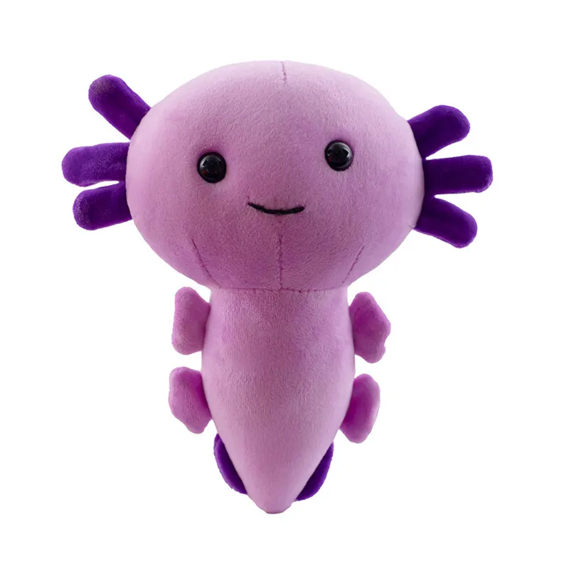 High Quality Simulation Axolotl Plush Toy Cute Axolotol Plush Stuffed 