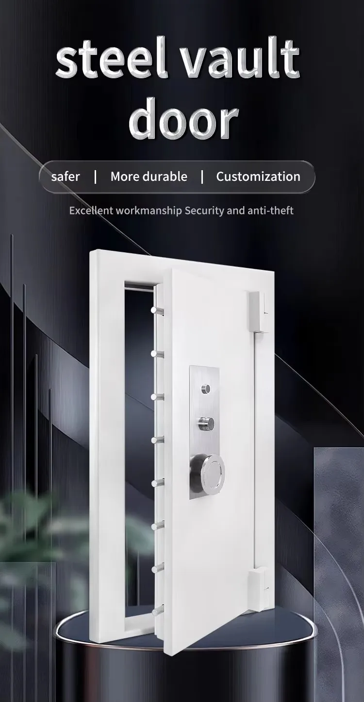 CEQSAFE Customized High Quality Vault Door Steel Bank Safe Vault Metal Security Door factory
