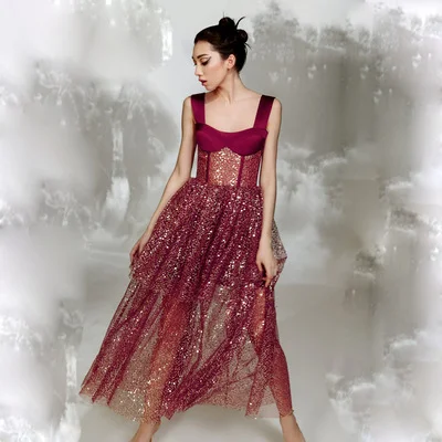 Women Luxury Dress Sequins Glitter Sparkle Sleeveless Maxi Evening Dress Party Wear Dresses Women Luxury Dress Sequins Glitter Sparkle Sleeveless Maxi Evening Dress Party Wear Dresses