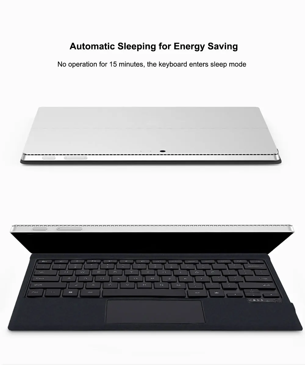 product magic keyboard for microsoft surface type intelligent double sided clip magnetic adsorption advanced technology pbk201 laudtec-7