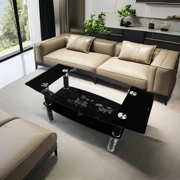 Wholesale High Quality Nordic Coffee Shop Table Centre Modern Square Coffee Tea Table Luxury Living Room