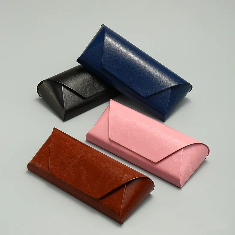 Портативный Чехол для очков из искусственной кожи Подходит большинства и солнцезащитных женщин мужчин