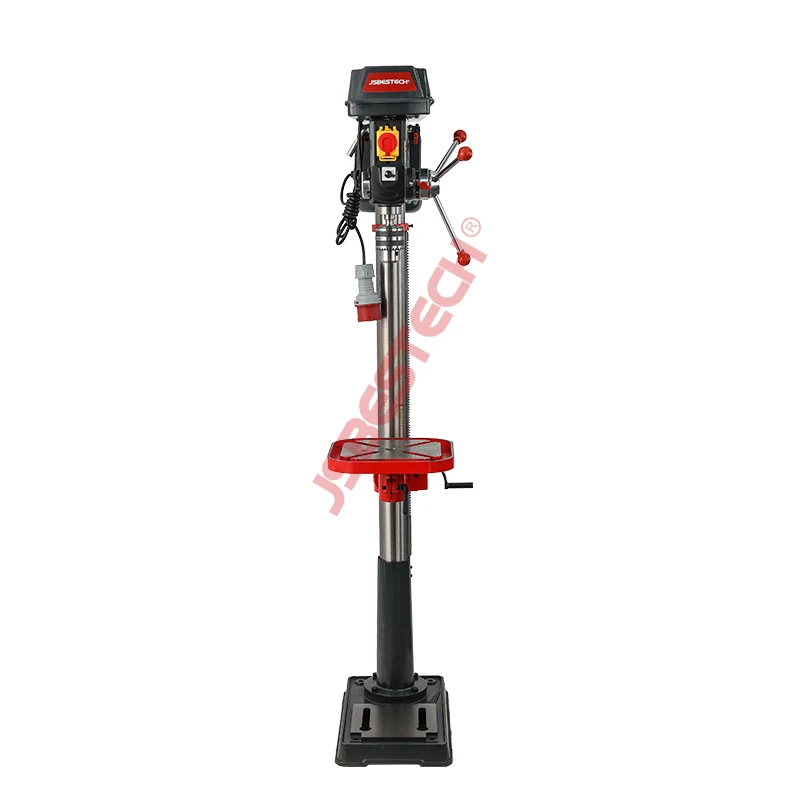ZJ5120 20mm Capacity Front Switch Bench Drill Press Machine with Vice and Laser