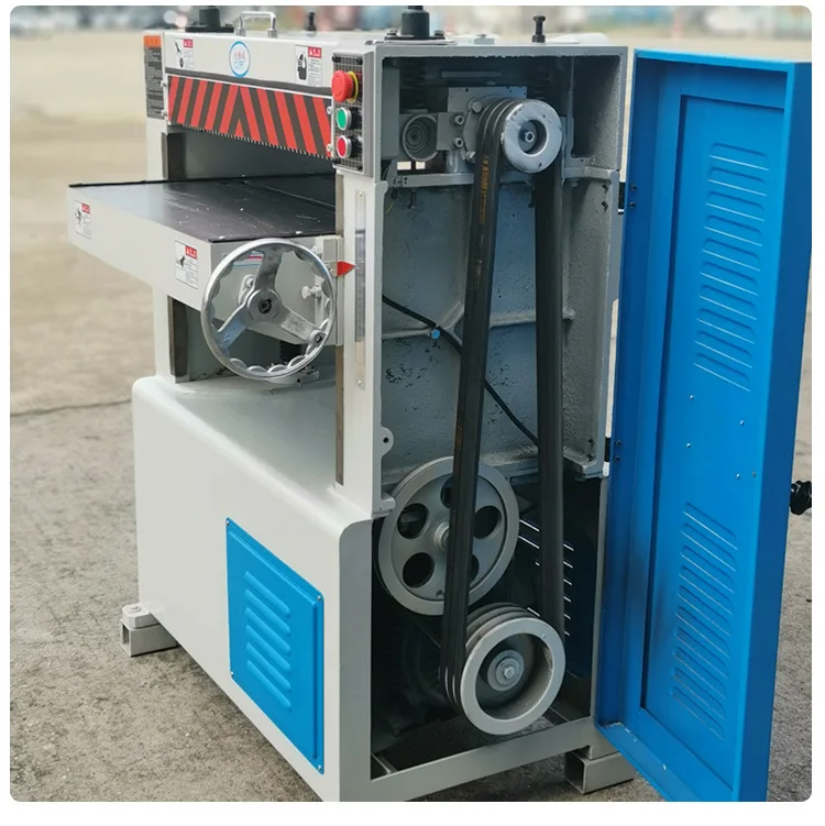 TEBAK Bench Wood Thickness Planer Single-sided Woodworking Planer Thicknesser Plastic PP Cutting Board Wood Planing Machine