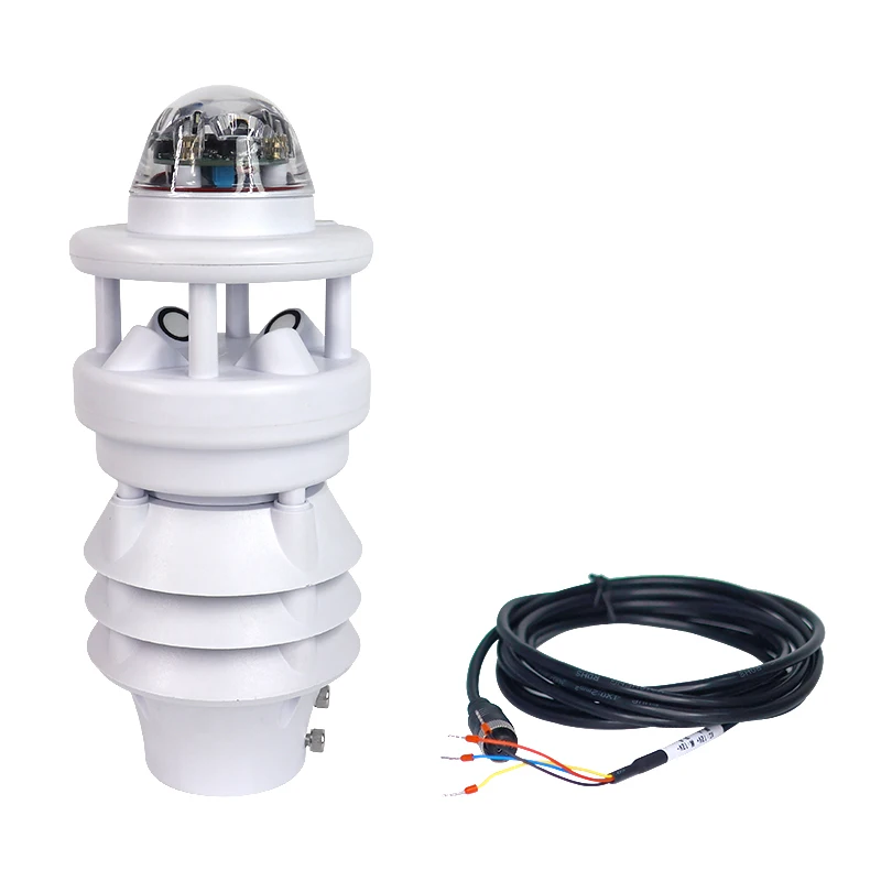 factory direct sale Optical Rainfall Agricultural Meteorological Monitoring rainfall compact weather station