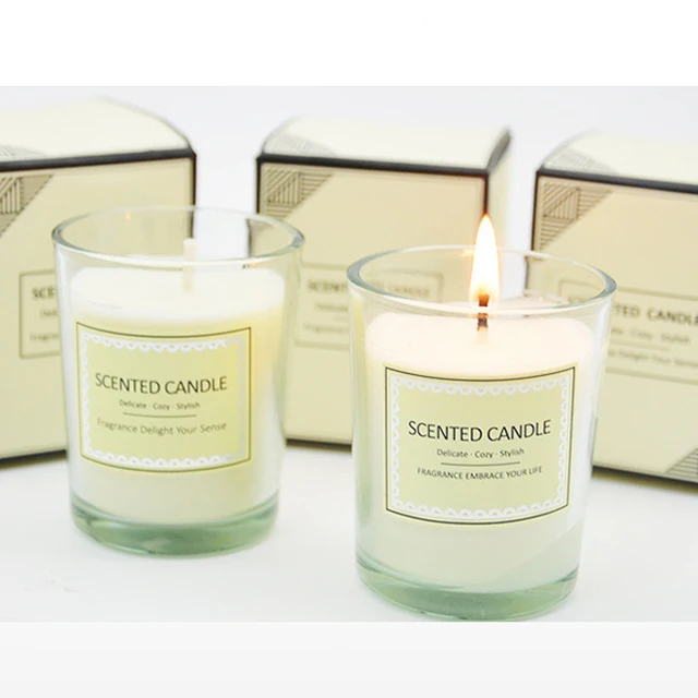 Wholesale Hot Sale Soy Candles Scented Luxury Private Label Scented Candles Can Gift For Women