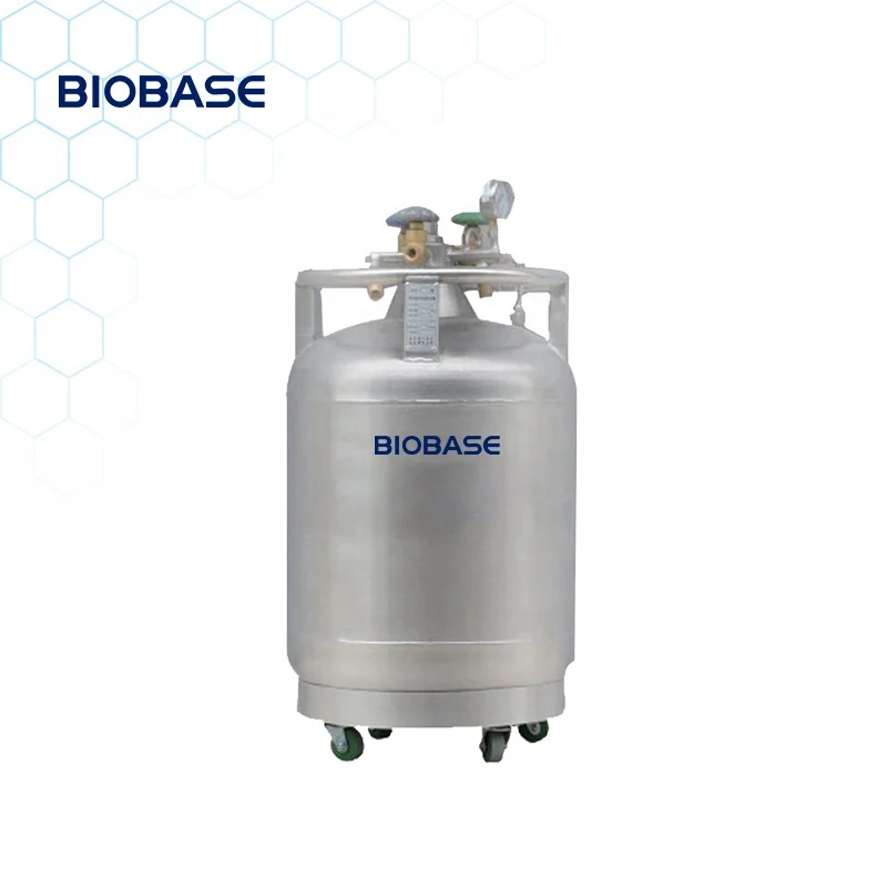 BIOBASE R Self-pressurized Liquid Nitrogen Tank 30L Self-pressurized Cryogenic Vessel Liquid Nitrogen tank for Lab