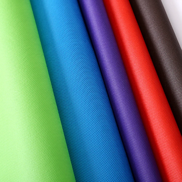 Colorful polypropylene spun-bond non woven fabrics for bag making