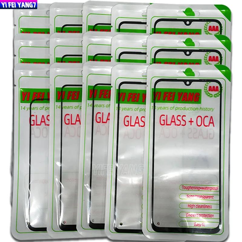 Wholesale LCD Outer Lens Glass Front Screen With OCA Glue for