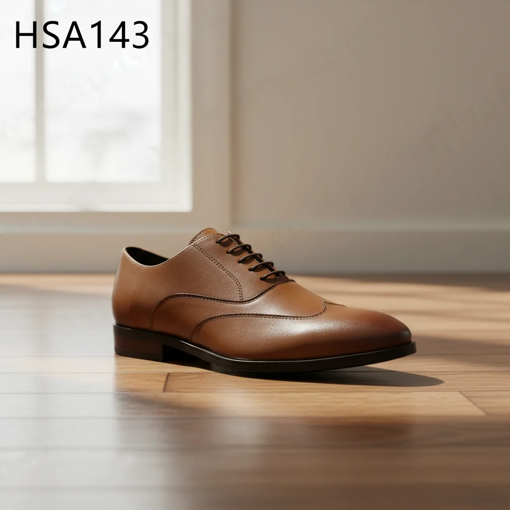HY,Business Events Wingtip Style Classy Brown Men Dress Shoes Traditional British Style Top Grade Formal Office Shoes HSA143