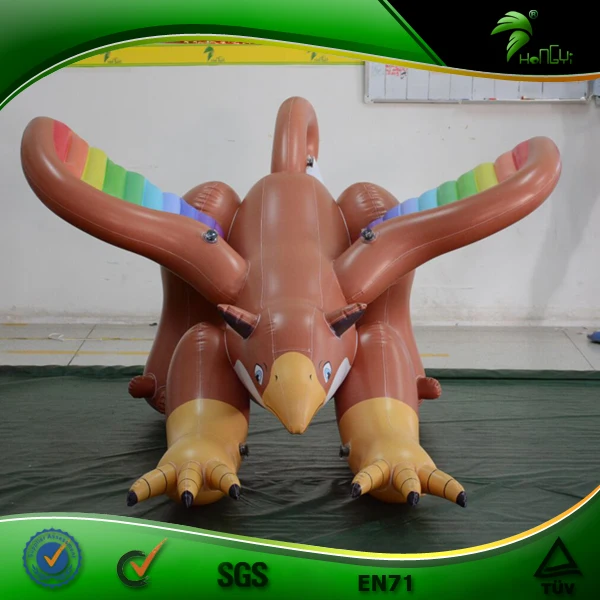 Inflatable Flying Gryphon Hongyi Inflatable Animal Toy Custom Inflatable Eagle Air Toy