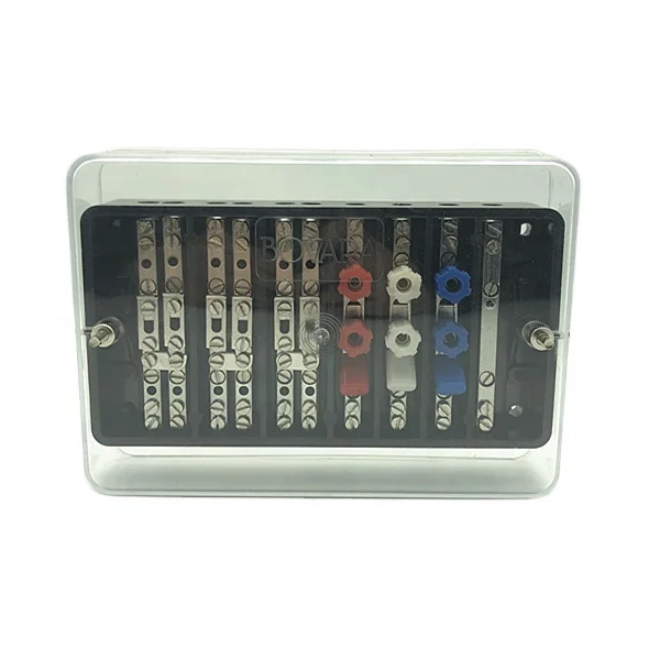 Electric Energy Metering Test Terminal Block and Junction Box 10 Way TTB Test Terminal Blocks, 550 V