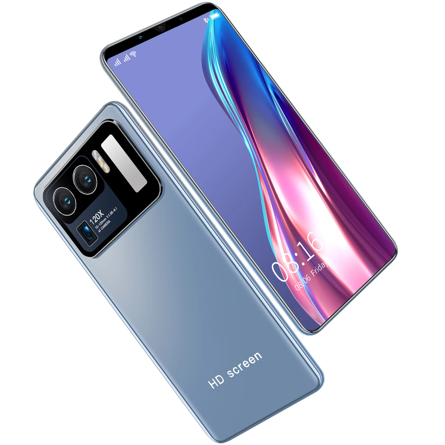 Высококачественные M12 U1tra 6,38 дюйма 5000 мАч 5g смартфоны низкая цена 12 Гб + 512 ГБ синие телефоны разблокированный мобильный телефон