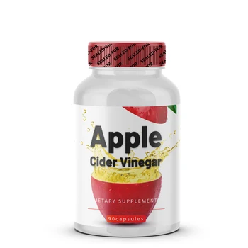 Apple Cider Vinegar Capsules Dietary Supplement for Adult Women Supplement to Detoxification, Beauty and Energy Supplement