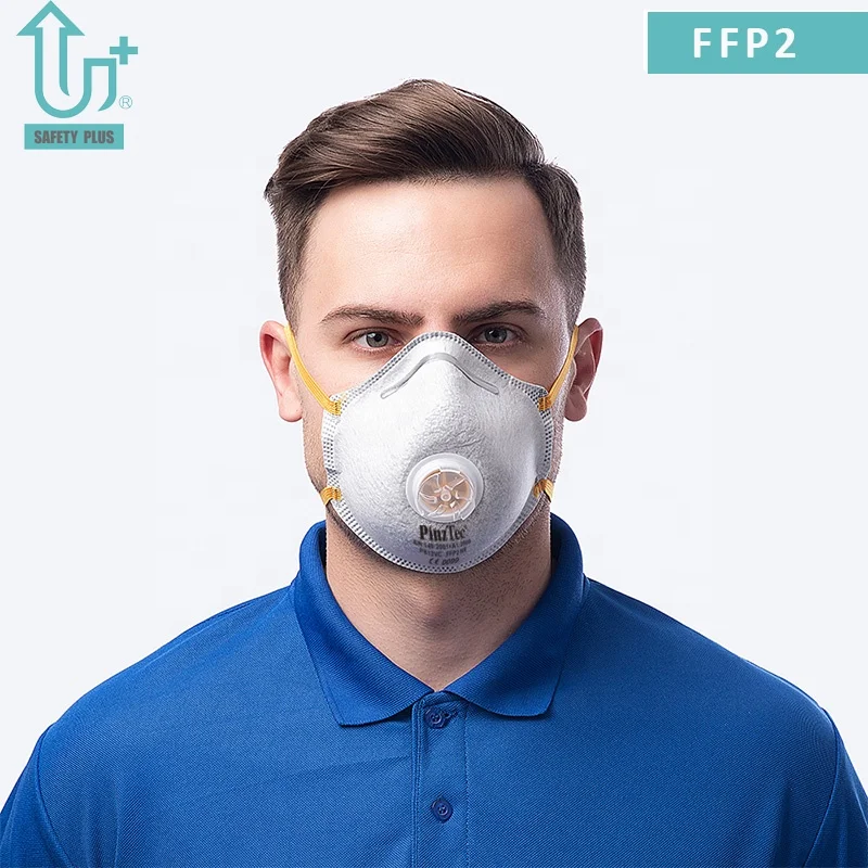 Valved 4 Layers Particulate Respirator Disposable Anti Dust Protective Activated Carbon FFP2-Mask at FFP2