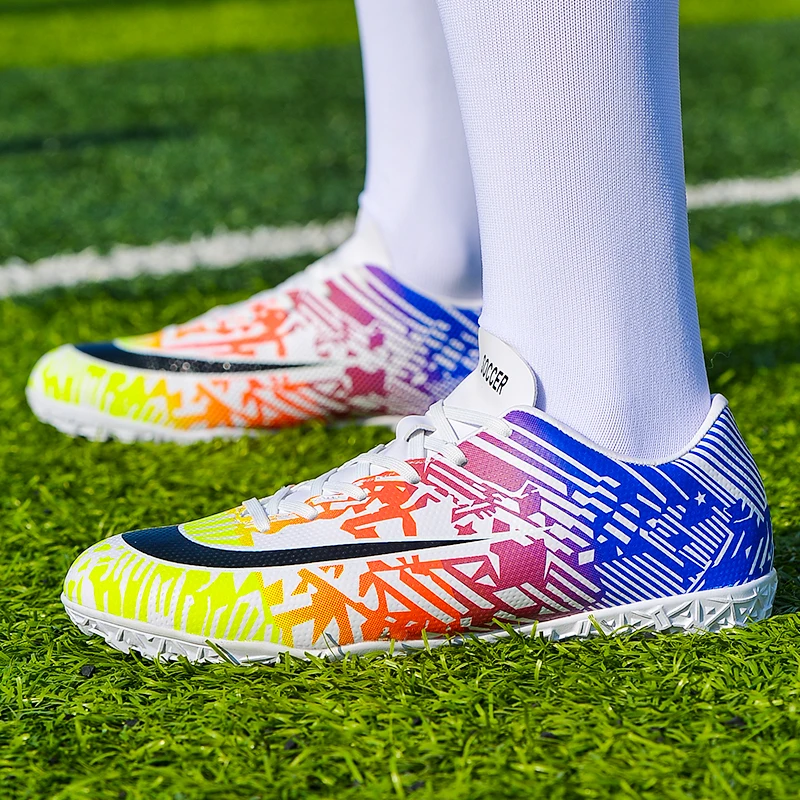 
 Поддержка OEM, высокое качество, Подростковая футбольная обувь  