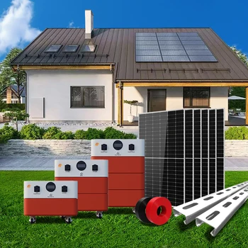 ZXD Complete Hybrid Solar Energy Storage System 5KW 10KW 15KW Off Grid Solar System With Lithium Battery