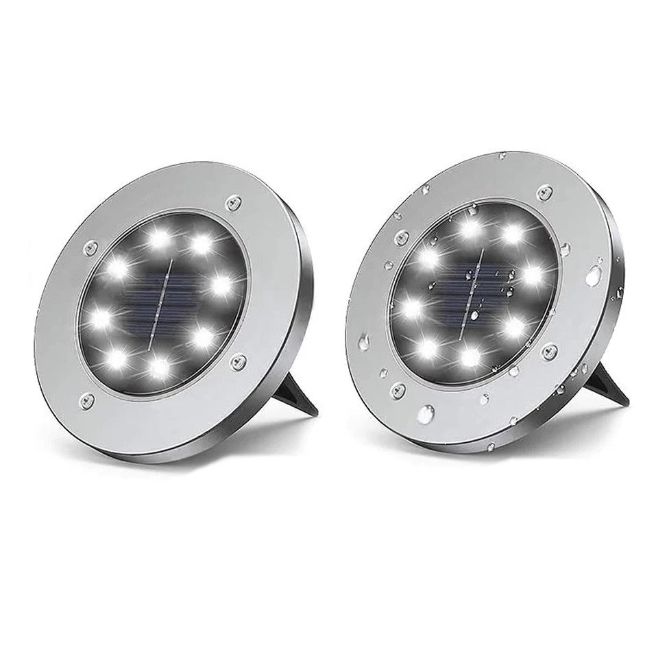 8LED  IP65 waterproof outdoor solar light for garden