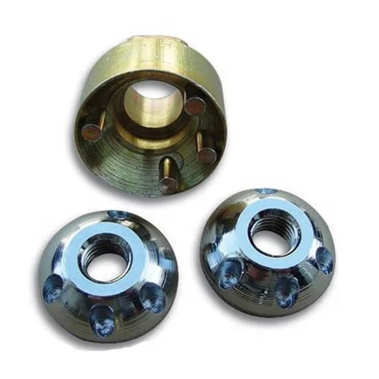 China OEM Factory 5 axis CNC Machining Stainless Steel Anti Theft Nut Security Lock Nut  for work/ Led /Spot/Flood/Lights