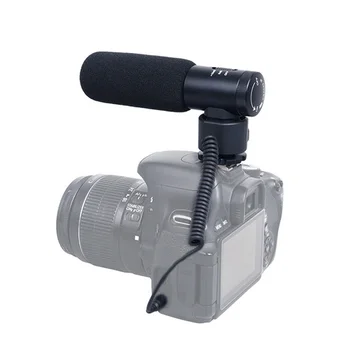 COMICA CVM-V20 Cardioid Polar Pattern Condenser Shotgun Video Microphone on Camera Mic for DSLR Cameras Smartphones detail image