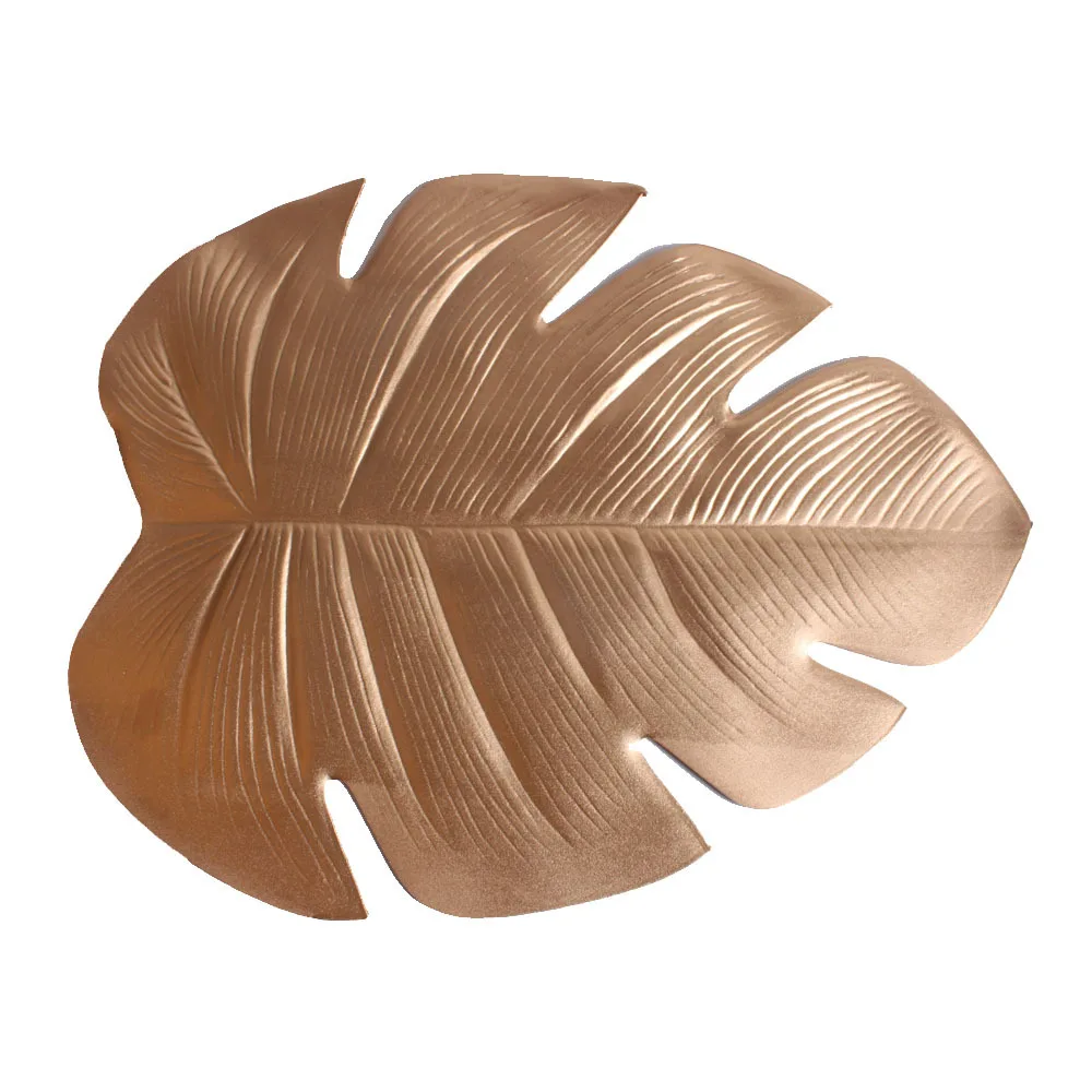 Artificial Palm Leaves Placemats for Party Table Decoration