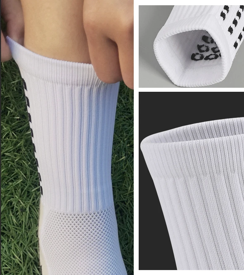 Custom Sports Non Slip Soccer Knitting Anti Slip Breathable Grip Football Socks Buy Football