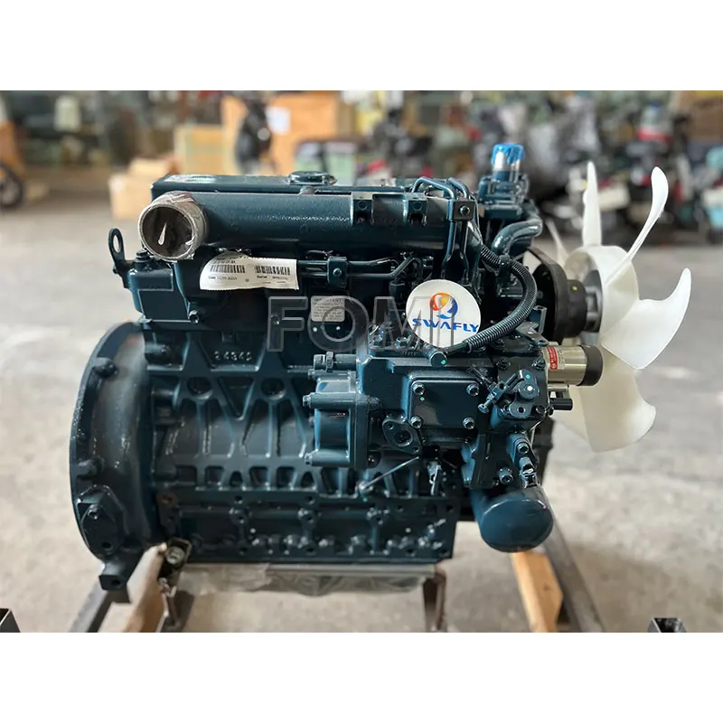 クボタV2403ディーゼルエンジンV2403 M V2403-M V2403-M-DI-E3B掘削機