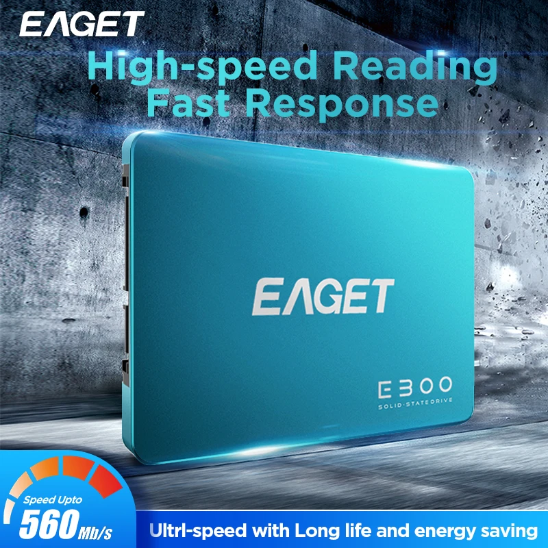 Eaget E300 120GB SSD Hard Drive for Notebooks - High-Speed SATA