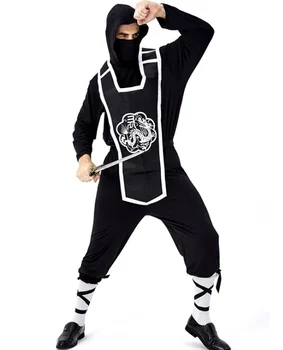 Halloween Ninja Hood Men, Halloween Ninja Costume Men, Halloween