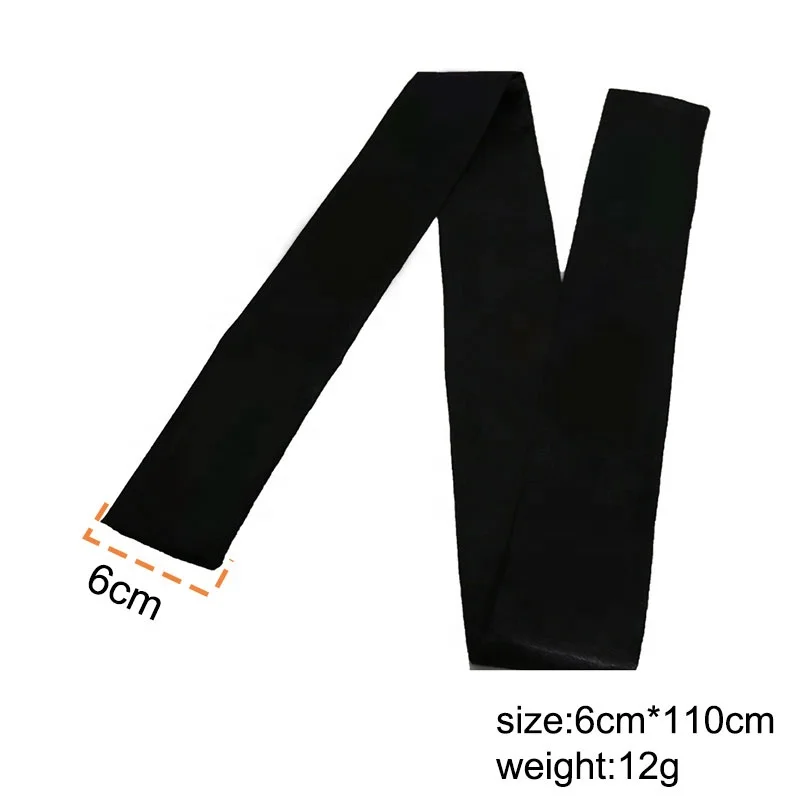 Индивидуальный фирменный логотип со стразами 6 см атласный край шарф головная повязка фронтальные повязки удлинители волос шелковая оберточная для