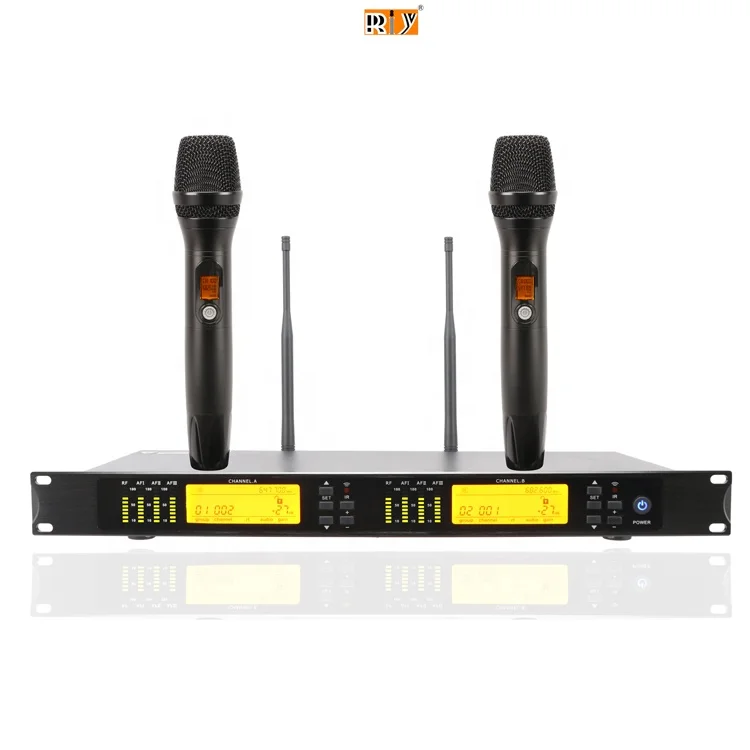 プロ仕様UHFワイヤレスマイクシステム Wireless Microphone Amazon.com: Phenyx Pro Wireless Microphone System, 4-Channel
