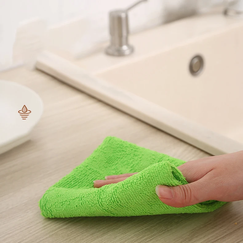 Premium Custom Print Microfiber Cleaning Cloth Microfiber Towel