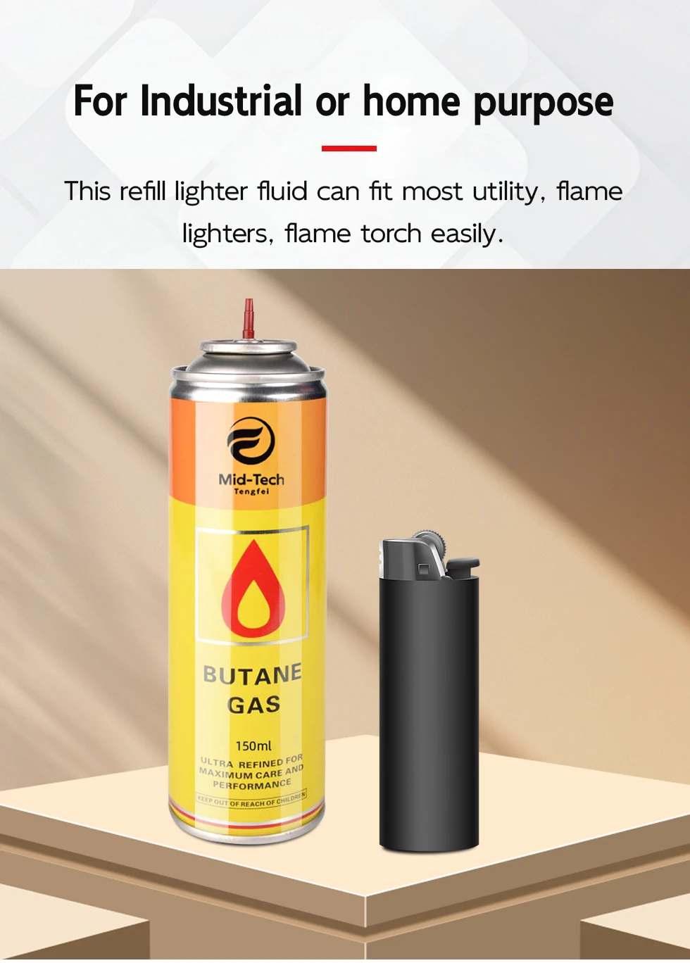 Portable Camping Butane Gas Canister Stoves Butane Fuel Canister And ...