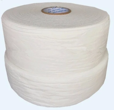 Nonwoven tissue paper jumbo roll for baby diaper sanitary napkins